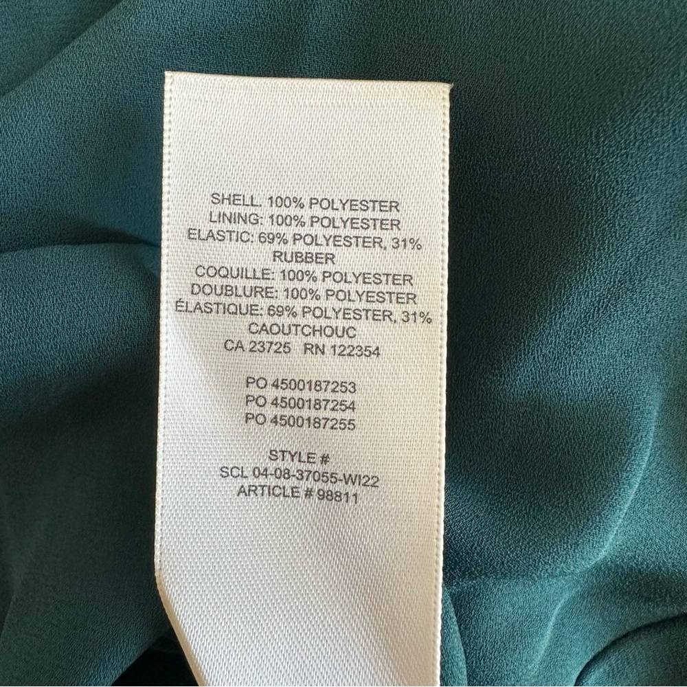 Aritizia Wilfred Tempest Mini Dress - Aventurine Green (NWT, Size L) - Picture 12 of 12